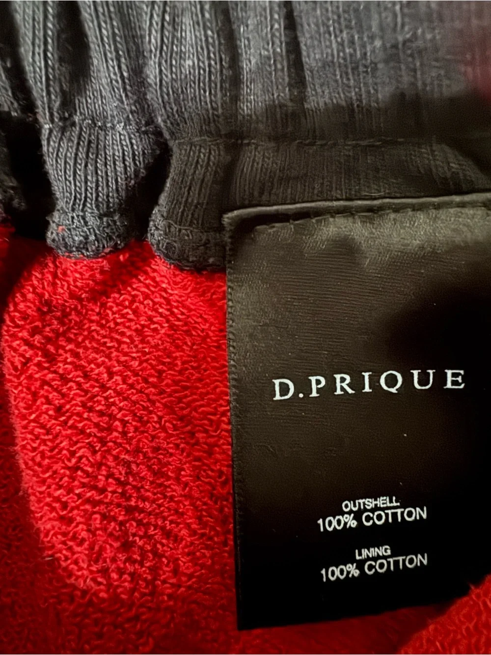 D. Prique  men’s jogger drawstring sweat pants SZ M